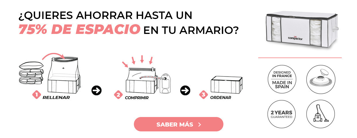 Banner compactor life almacenaje al vacio