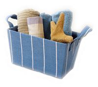 Cesto pañuelos TASCA azul