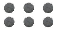 Lote de 6 botones "Magnet"