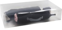 Caja de almacenaje transparente para botas