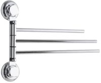 Porta toallas 3 ramas con ventosas Bestlock