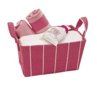 Cesto "Tasca" rosa fucsia