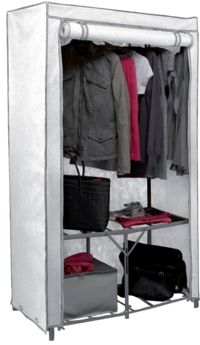 Colgadores para ropa "Fast" color blanco
