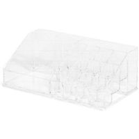 Organizador transparente para maquillaje y productos de belleza