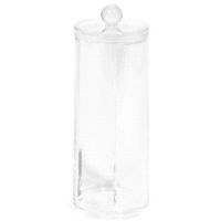 Dispensador de algodones, transparente