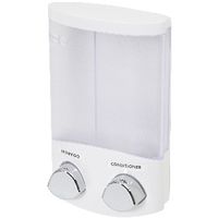 Dispensador de jabón mural "Duo" blanco