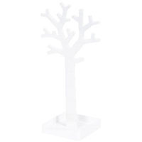 Arbolito joyero blanco