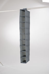 Estanteria zapatero 9 baldas peva gris