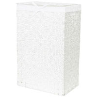 Cesta para la colada rectangular STAN Blanca