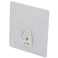 Gancho transparente reposicionable