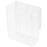 Organizador mural de maquillaje / higiene - 2 compartimentos