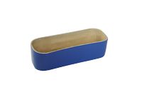 Vacia bolsillos de bambú lacado color índigo "Danang"