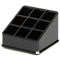 Organizador de barras de labios, color negro