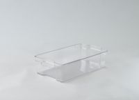 Caja transparente frigo "Fresco" tamaño L