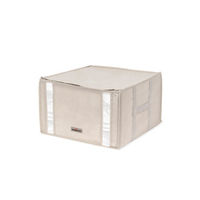 Compactor Beige "2.0" Caja Almacenaje Semi-Rígida Al Vacío - M