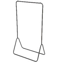 Colgadores para ropa "Fyn", color negro