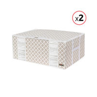 LOTE DE 2 COMPACTOR Taupe "Madison" TALLA XXL