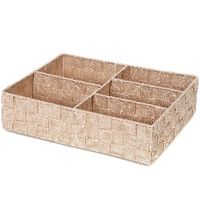 Organizador rosa blush 5 compartimentos