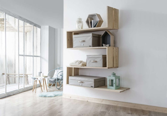 2 cajas de ordenación al vacío - Compactor 2.0 Beige XXL