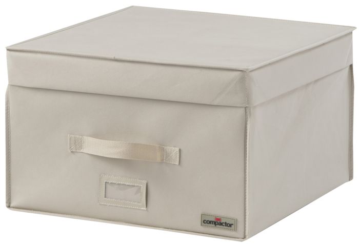 Compactor beige "2.0" Caja Almacenaje Rígida Al Vacío - M 3 Compactor