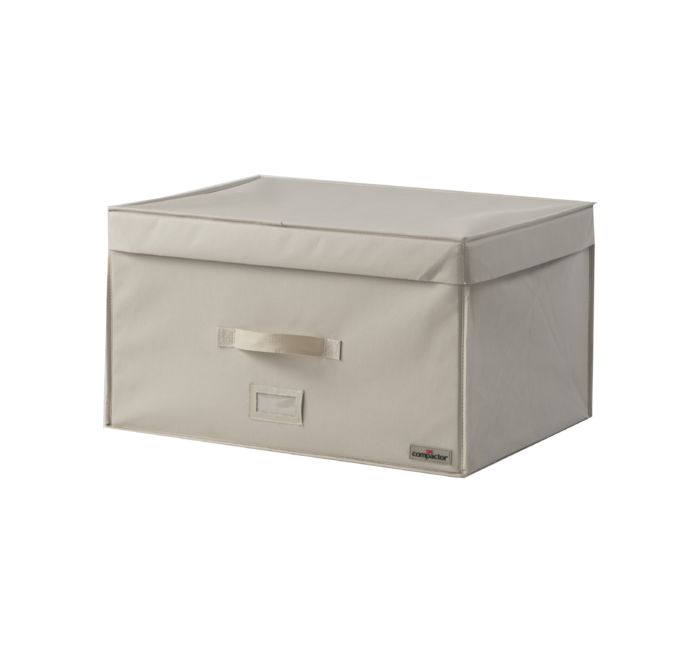 Compactor beige "2.0" Caja Almacenaje Rígida Al Vacío - XL 3 Compactor