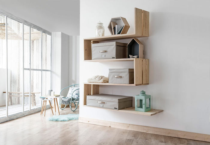 Lote de 10 Compactor rígidos beige "2.0" M 6 Compactor