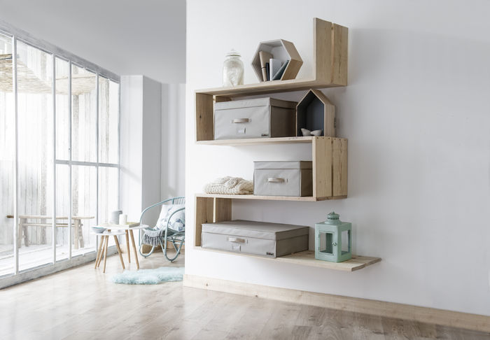 Compactor beige "2.0" Caja Almacenaje Rígida Al Vacío - XL 5 Compactor