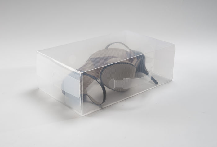 Caja de almacenaje transparente talla L 1 Compactor