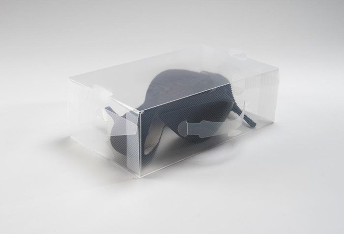 Caja de almacenaje transparente talla M 1 Compactor