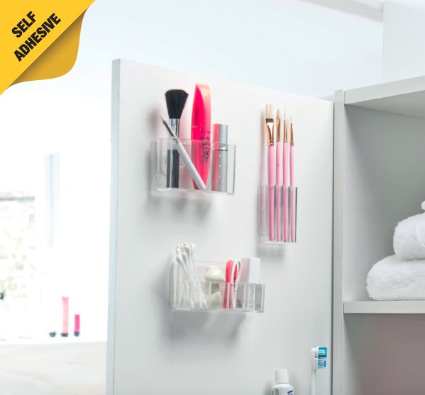 Porta pinceles mural de maquillaje 3 Compactor