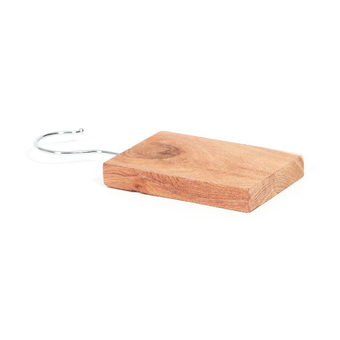Placa para colgar de cedro natural 2 Compactor