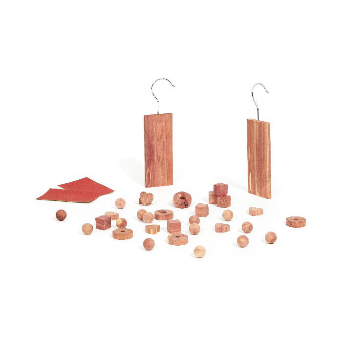 Caja 34 piezas de cedro natural 1 Compactor