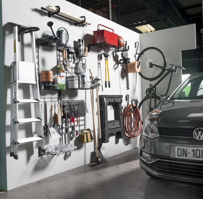 Panel perforado corta Walltech Garage 4 Compactor