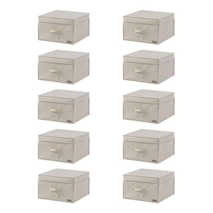 Lote de 10 Compactor rígidos beige "2.0" M