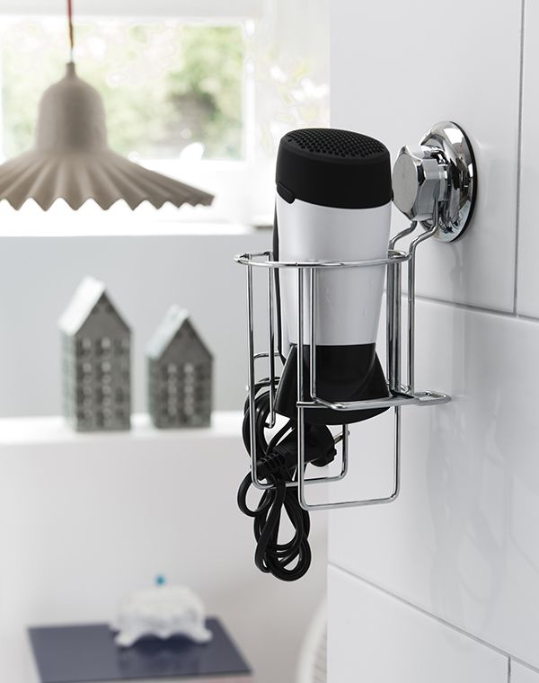 Porta secador de pelo con ventosas Bestlock 3 Compactor
