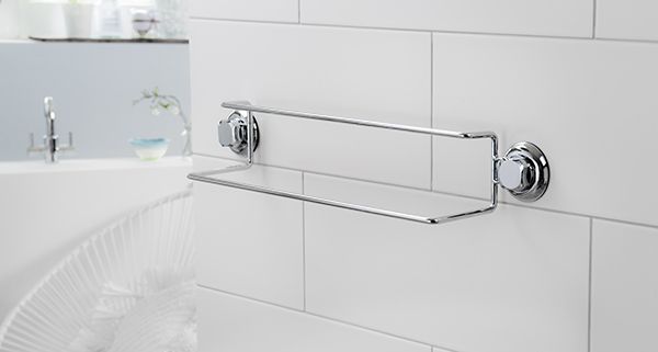 Porta toallas doble con ventosas Bestlock 3 Compactor