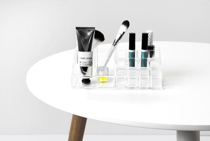 Organizador transparente para maquillaje y productos de belleza 4 Compactor