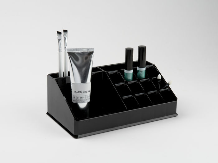 Organizador de maquillaje y productos de belleza, negro 1 Compactor