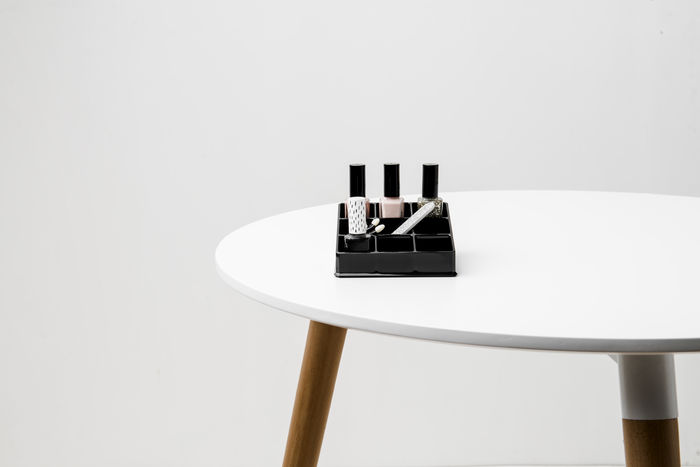 Organizador de esmaltes, negro 4 Compactor