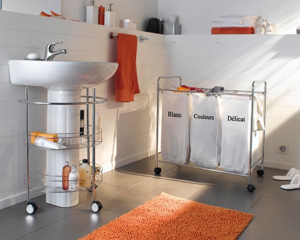 Cubo para ropa 3 compartimentos "Nova" 2 Compactor