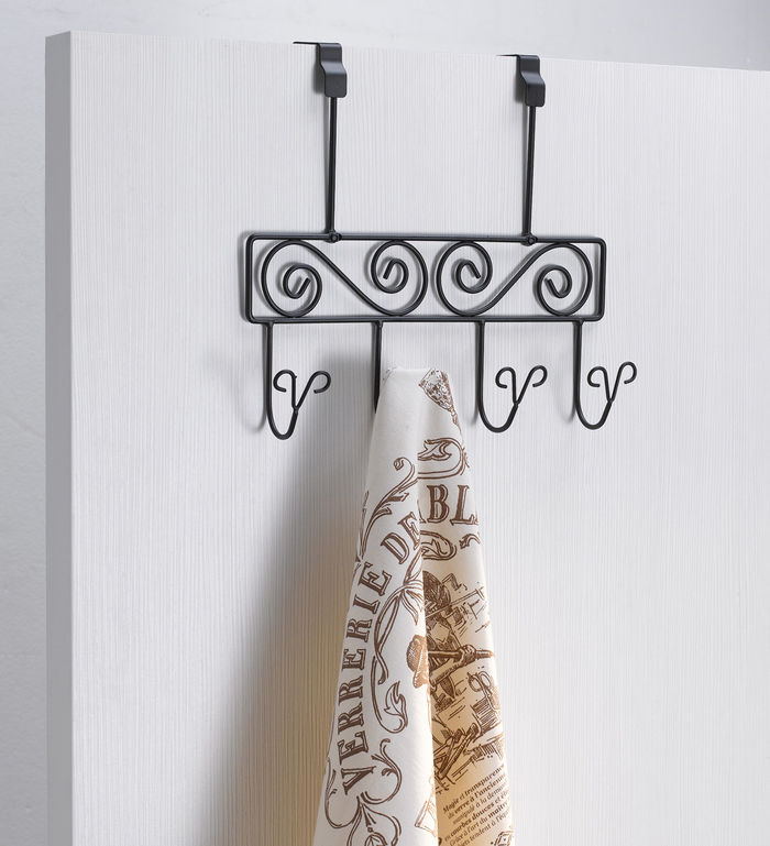 Clavija porta chaquetas de puerta "Spires" 1 Compactor