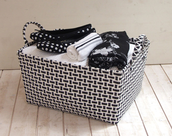 Cesta plastic tara blanco /negro 1 Compactor