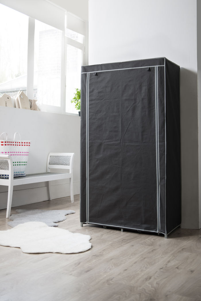 Armario / Colgadores para ropa "Fast" color gris 1 Compactor