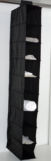 Estanteria zapatero 9 baldas parisienne negro 1 Compactor