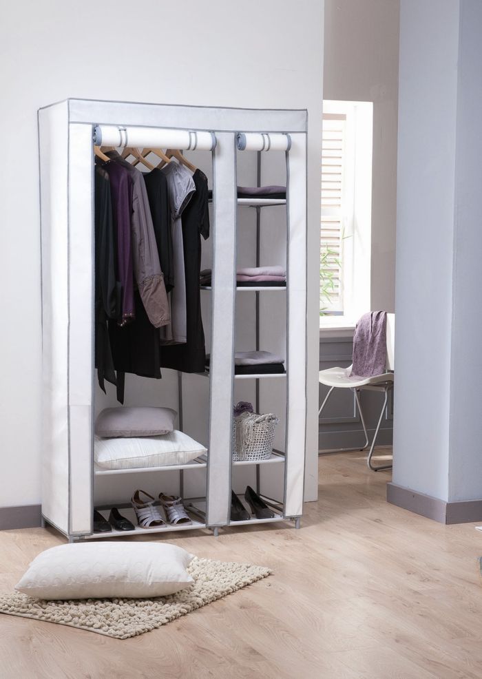 Armario "Amy" color blanco 2 Compactor