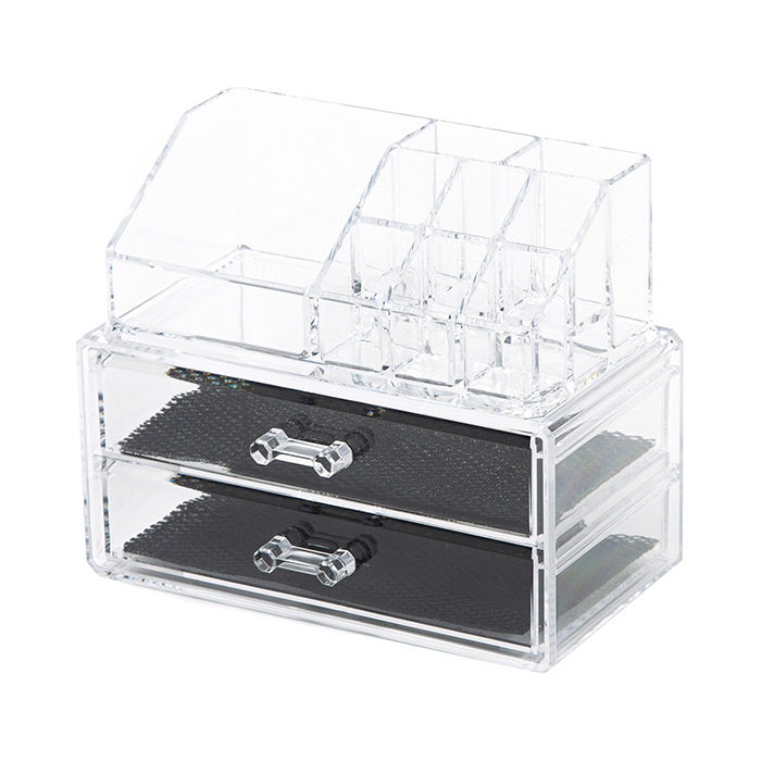Organizador transparente para maquillaje y joyas 1 Compactor