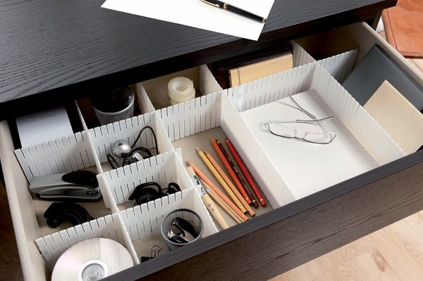 Organizador de cajones "Free" blanco 8 Compactor