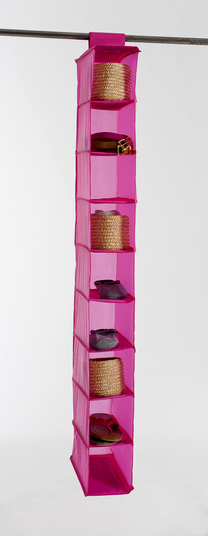 Estante rosa 9 niveles 2 Compactor