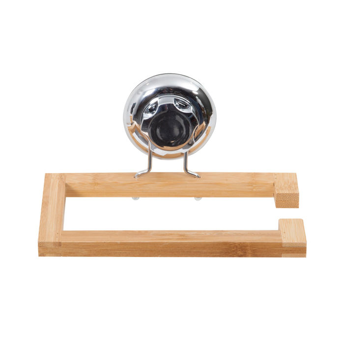 Porta papel higiénico de bambú "Spa" 2 Compactor