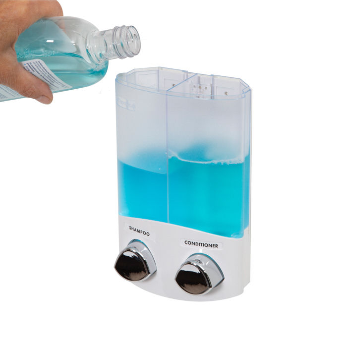 Dispensador de jabón mural "Duo" blanco 4 Compactor